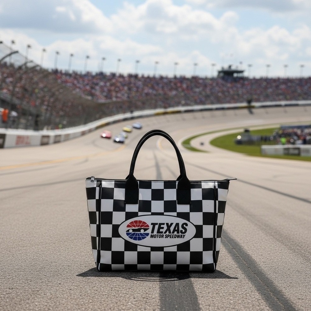RACE DAY CUSHIONS Texas Motor Speedway Checkered 2 Seat Cushions NASCAR Racing - Picture 4 of 6